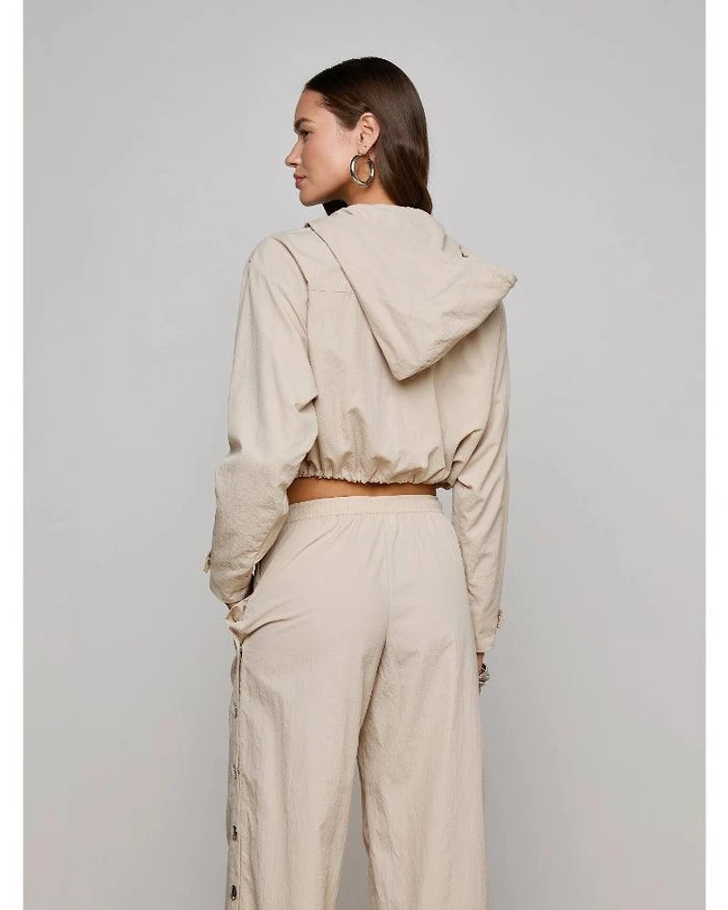 L'Agence Bronwyn Cropped Windbreaker