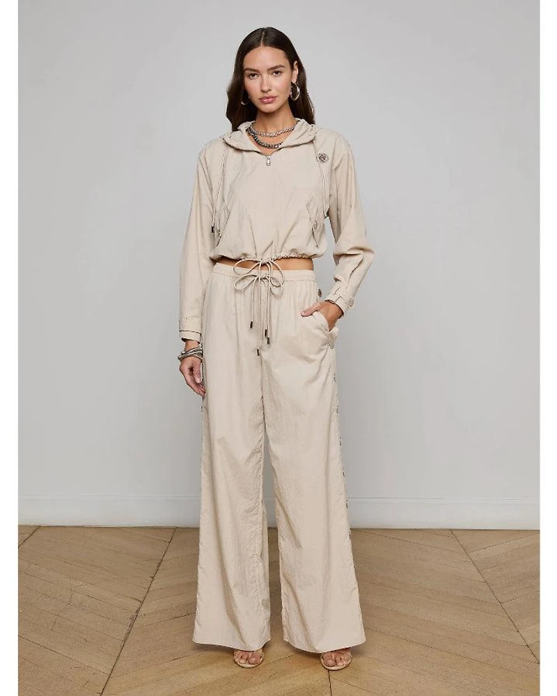 L'Agence Bronwyn Cropped Windbreaker