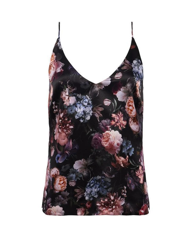 L'Agence Gabriella Floral Silk Camisole