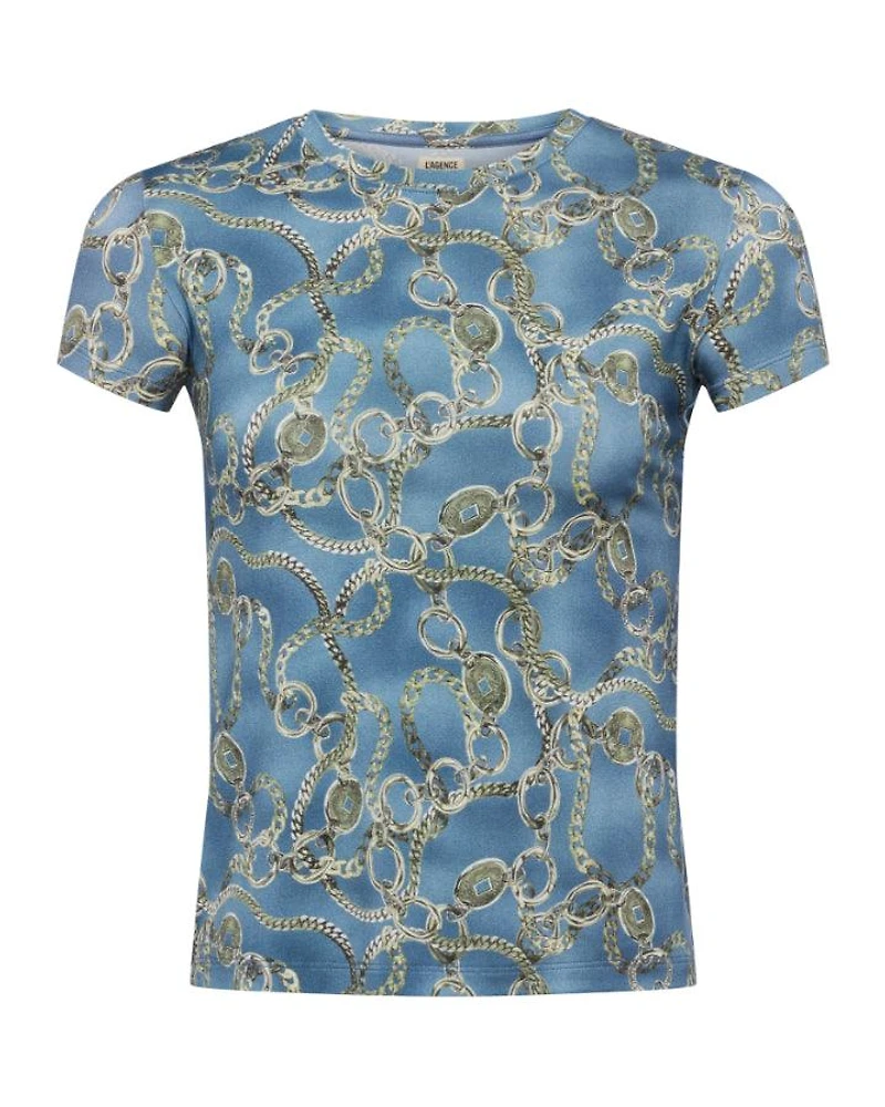 L'Agence Good Luck Chain Tee
