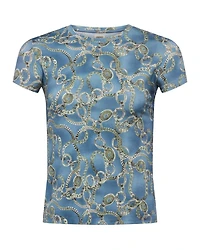 L'Agence Good Luck Chain Tee