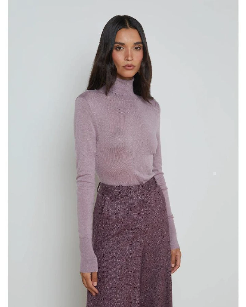 L'Agence Flora Turtleneck Sweater