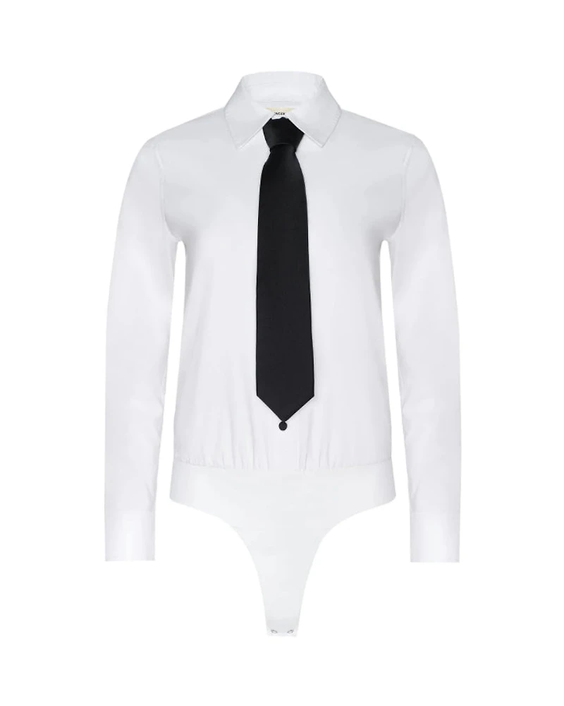 L'Agence Blake Bodysuit With Tie