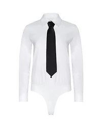 L'Agence Blake Bodysuit With Tie