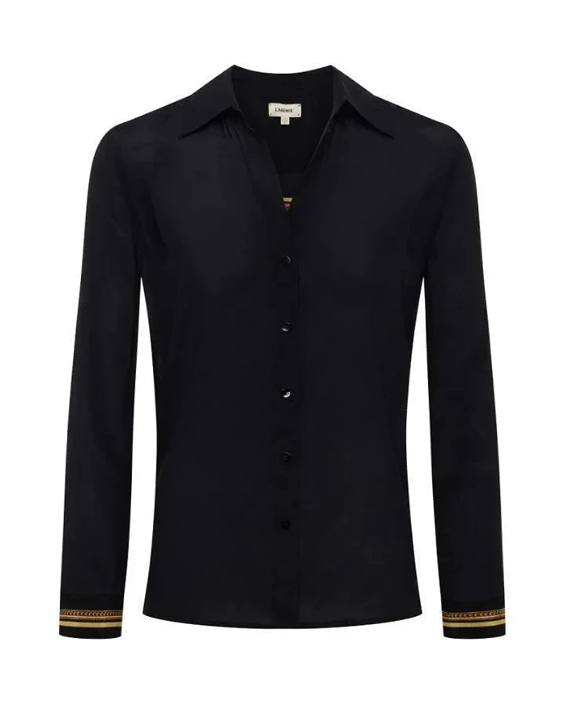 L'Agence Gio Silk Blouse