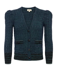 L'Agence Jenni Waffle Stitch Cardi