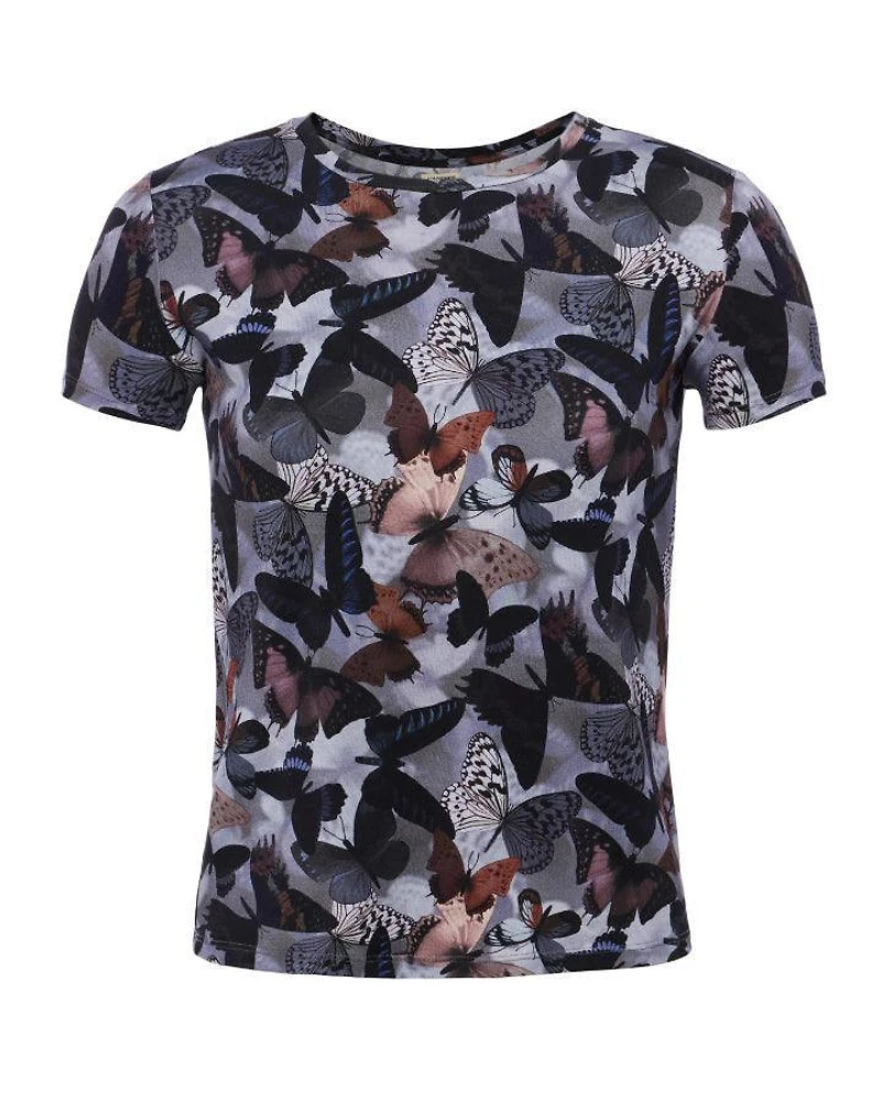 L'Agence Ressi Dark Butterfly Tee