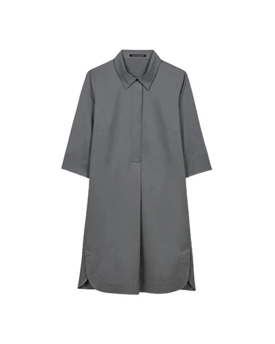 Luisa Cerano Gabardine Shirt Dress