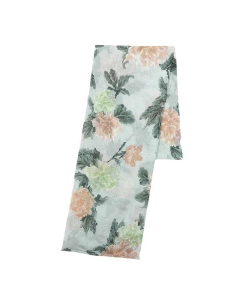Luisa Cerano Exclusive Floral Design Scarf