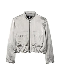 Luisa Cerano Glazed Zip Jacket