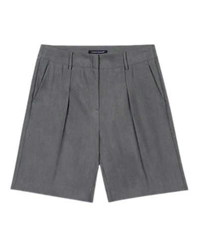 Luisa Cerano Linen Blend Bermuda Shorts