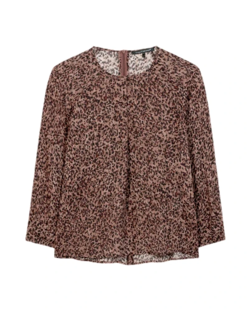 Luisa Cerano Animal Spotted Blouse