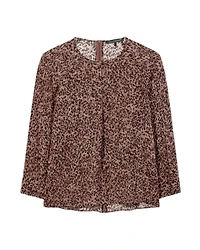 Luisa Cerano Animal Spotted Blouse
