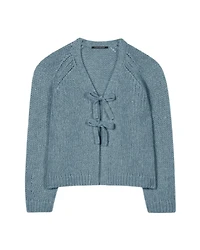 Luisa Cerano Bow Detail Cardigan