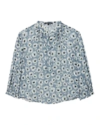 Luisa Cerano Daisy Print Blouse