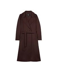 Luisa Cerano Double Face Wool Coat With Belt