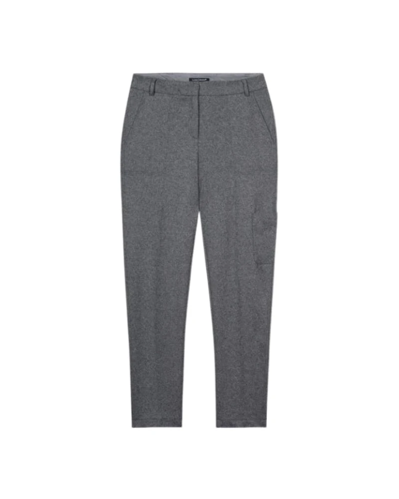 Luisa Cerano Tappered Flannel Joggers