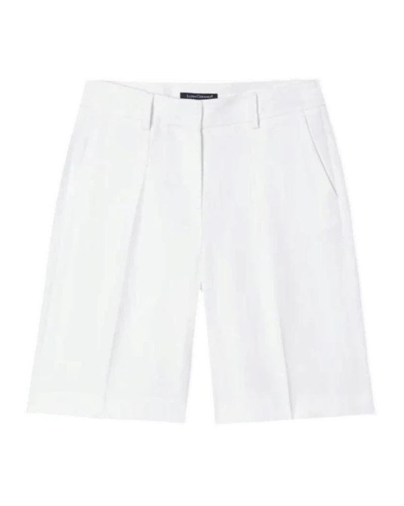 Luisa Cerano Linen Blend Bermuda Shorts