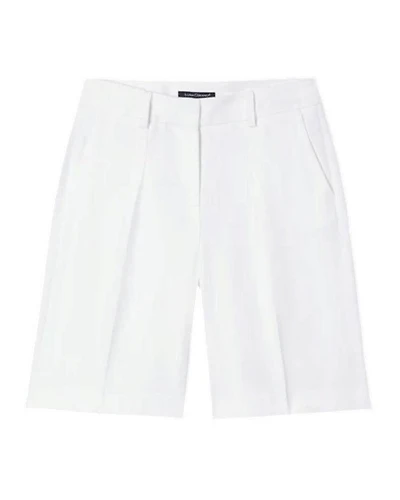 Luisa Cerano Linen Blend Bermuda Shorts
