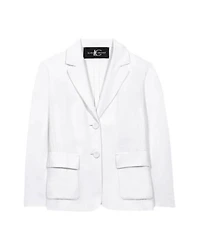 Luisa Cerano Linen Blend Two Button Blazer