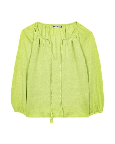 Luisa Cerano Linen Knit Sweater