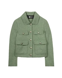 Luisa Cerano Short Boiled Wool Jacket