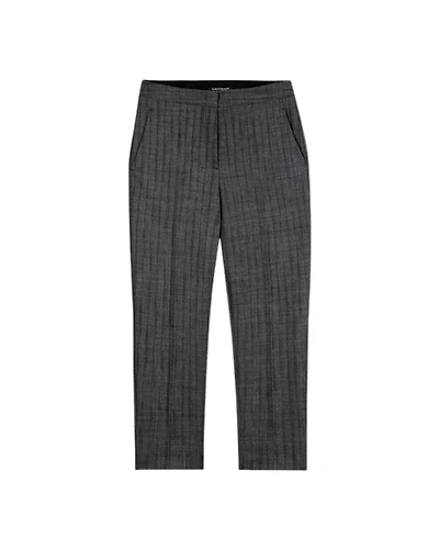Luisa Cerano Tappered Pinstripe Pant