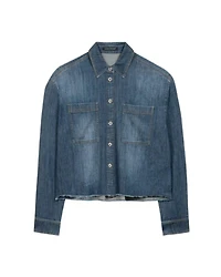 Luisa Cerano Boxy Denim Shirt