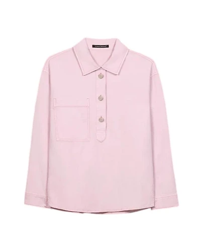 Luisa Cerano Denim Blouse
