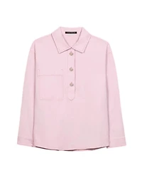 Luisa Cerano Denim Blouse