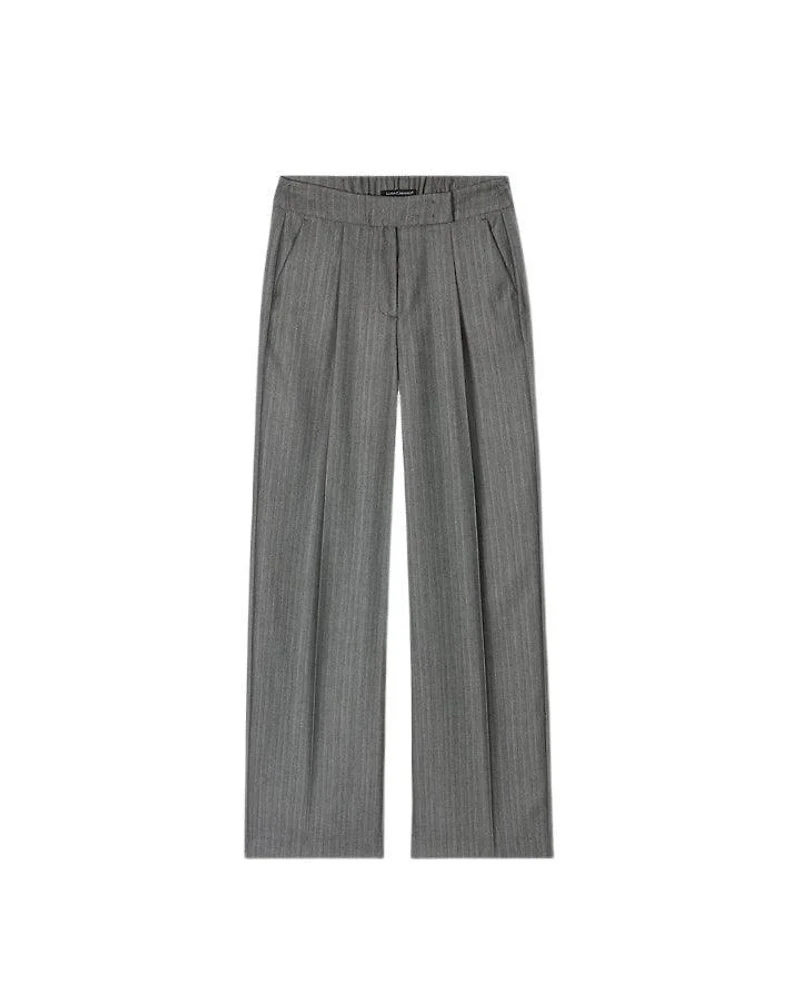 Luisa Cerano Herringbone Wide Leg Pants
