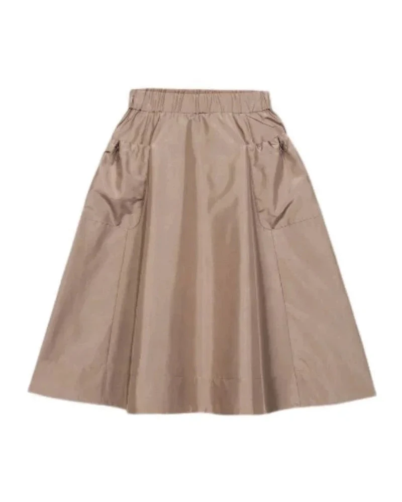 Luisa Cerano Glazed Taffeta Skirt