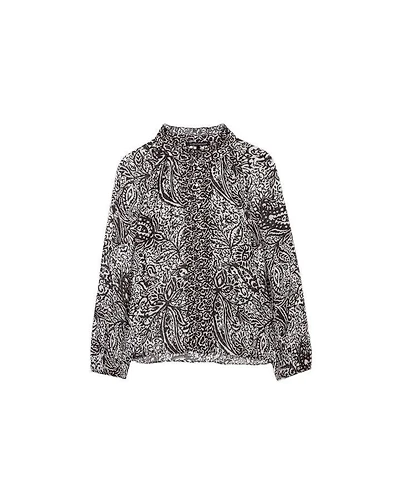 Luisa Cerano Paisley Print Tunic Blouse