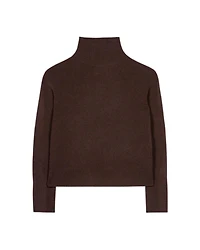 Luisa Cerano Short Length Cashmere Turtleneck