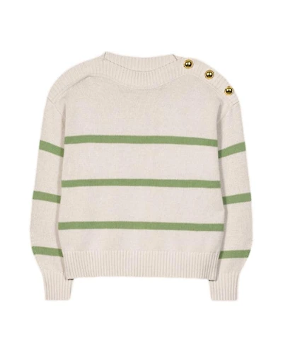 Luisa Cerano Sweater With Stripes