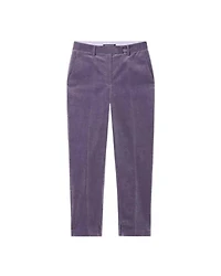 Luisa Cerano Tapered Cropped Velvet Pant