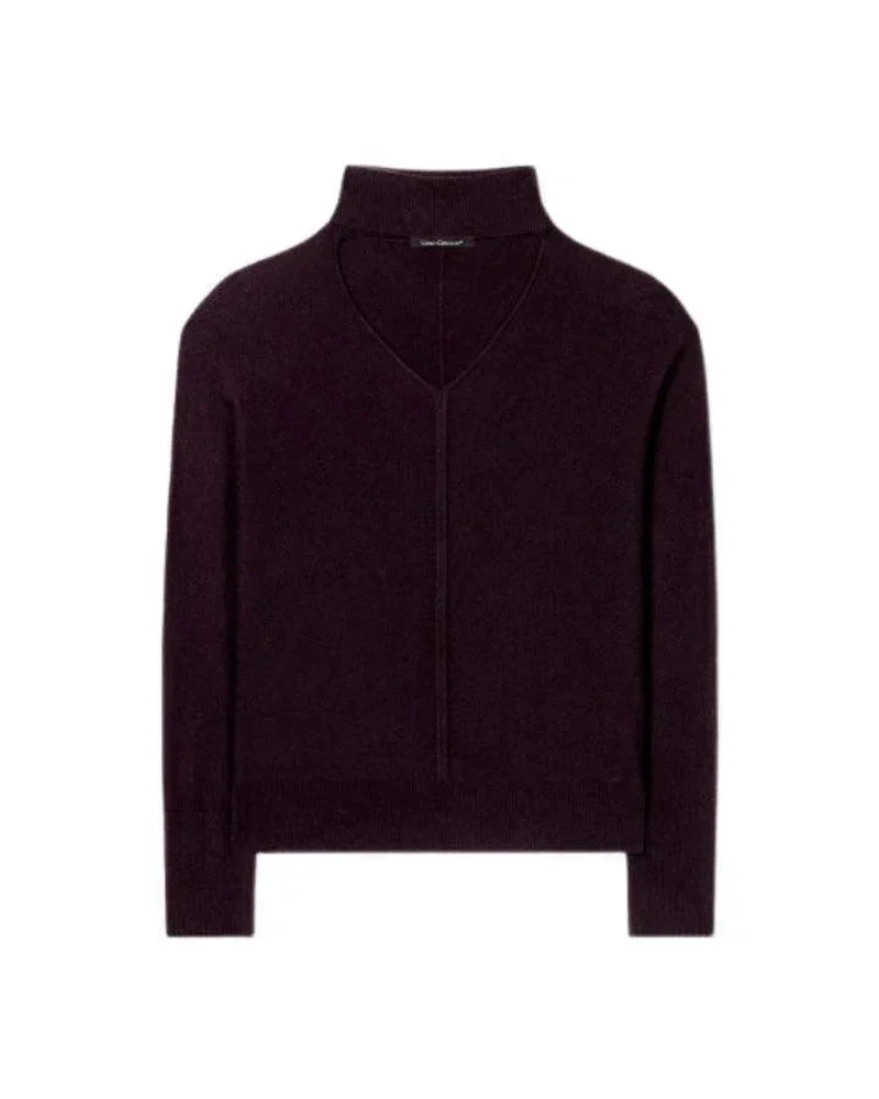 Luisa Cerano Turtleneck Cutout Sweater