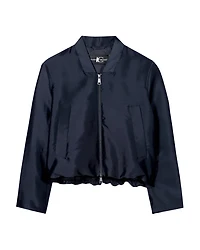 Luisa Cerano Taffeta Bomber Jacket