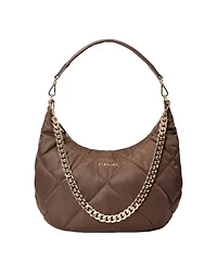 MZ Wallace Walnut Madison Shoulder Bag II