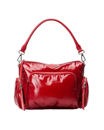 MZ Wallace Apple Gloss Small Chelsea Crossbody Bag