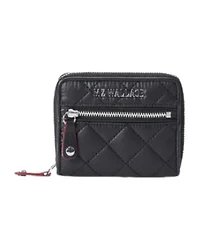 MZ Wallace Black Crosby Small Wallet
