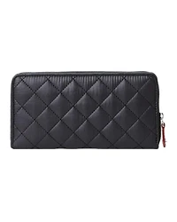 MZ Wallace Black Long Crosby Wallet