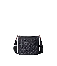 MZ Wallace Black Metro Scout Crossbody Deluxe Bag