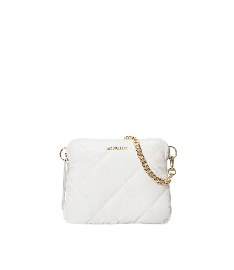 MZ Wallace Chalk Liquid Madison Crossbody II Bag