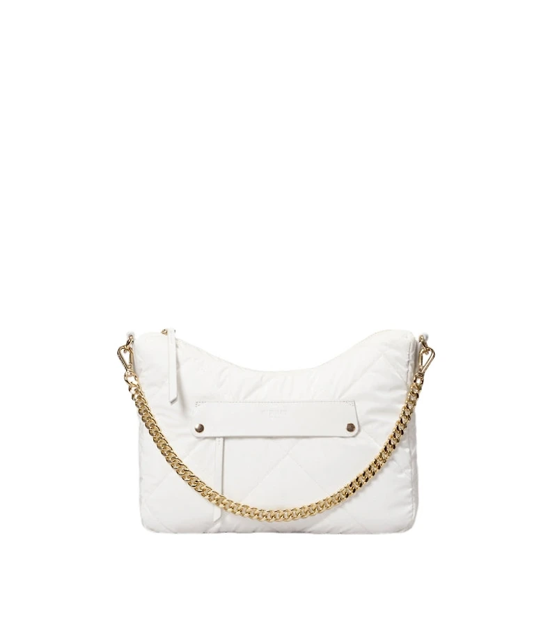 MZ Wallace Chalk Liquid Madison Uptown Crossbody Bag