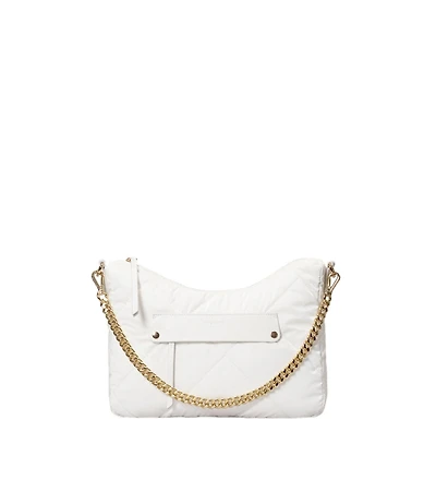 MZ Wallace Chalk Liquid Madison Uptown Crossbody Bag