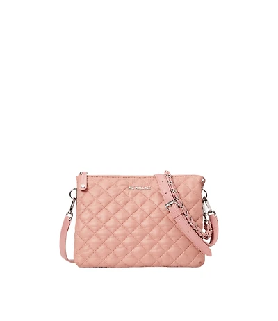 MZ Wallace Dusty Rose Large Crosby Pippa Bag