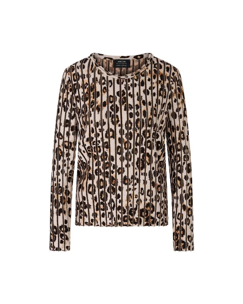 Marc Cain Striped Leo Sweater