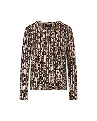 Marc Cain Striped Leo Sweater