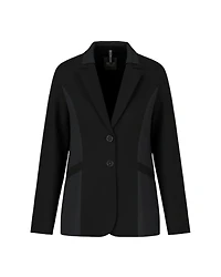 Marc Cain Two Button Rib Insert Blazer